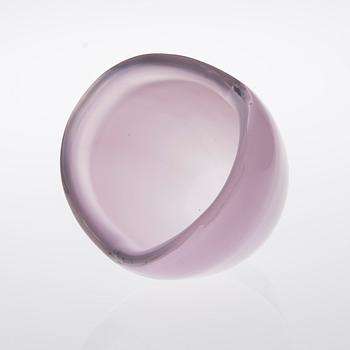 SKÅL, glas, "Hauen leuat" 3111, signerad K. Franck Iittala.