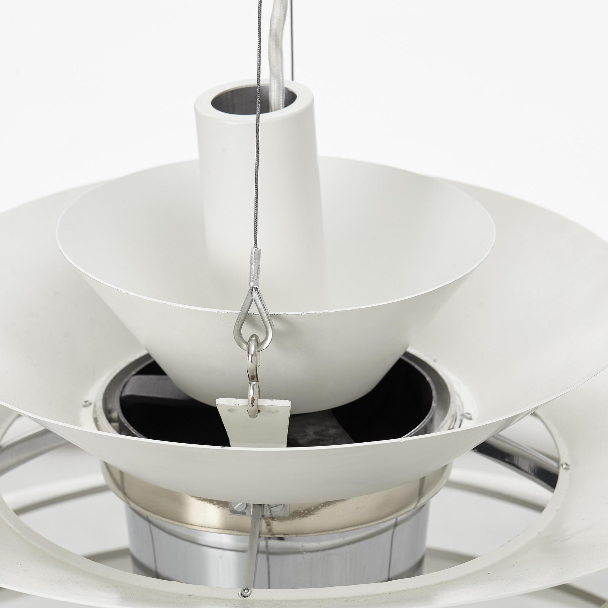 Poul Henningsen, a ceiling lamp, '
PH Globe/Louvre', Louis Poulsen, Denmark.