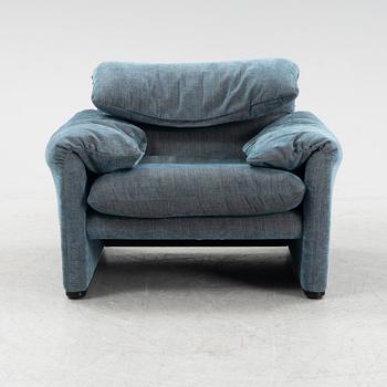 Vico Magistretti, a 'Maralunga' armchair, Cassina, Italy.