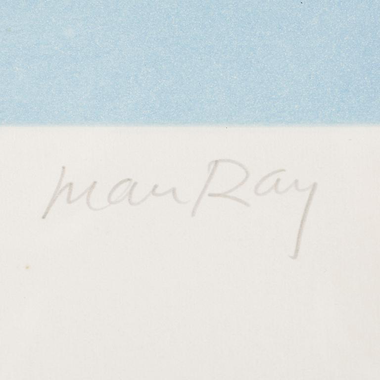 MAN RAY, färglitografi. Sign o numr 14/100.