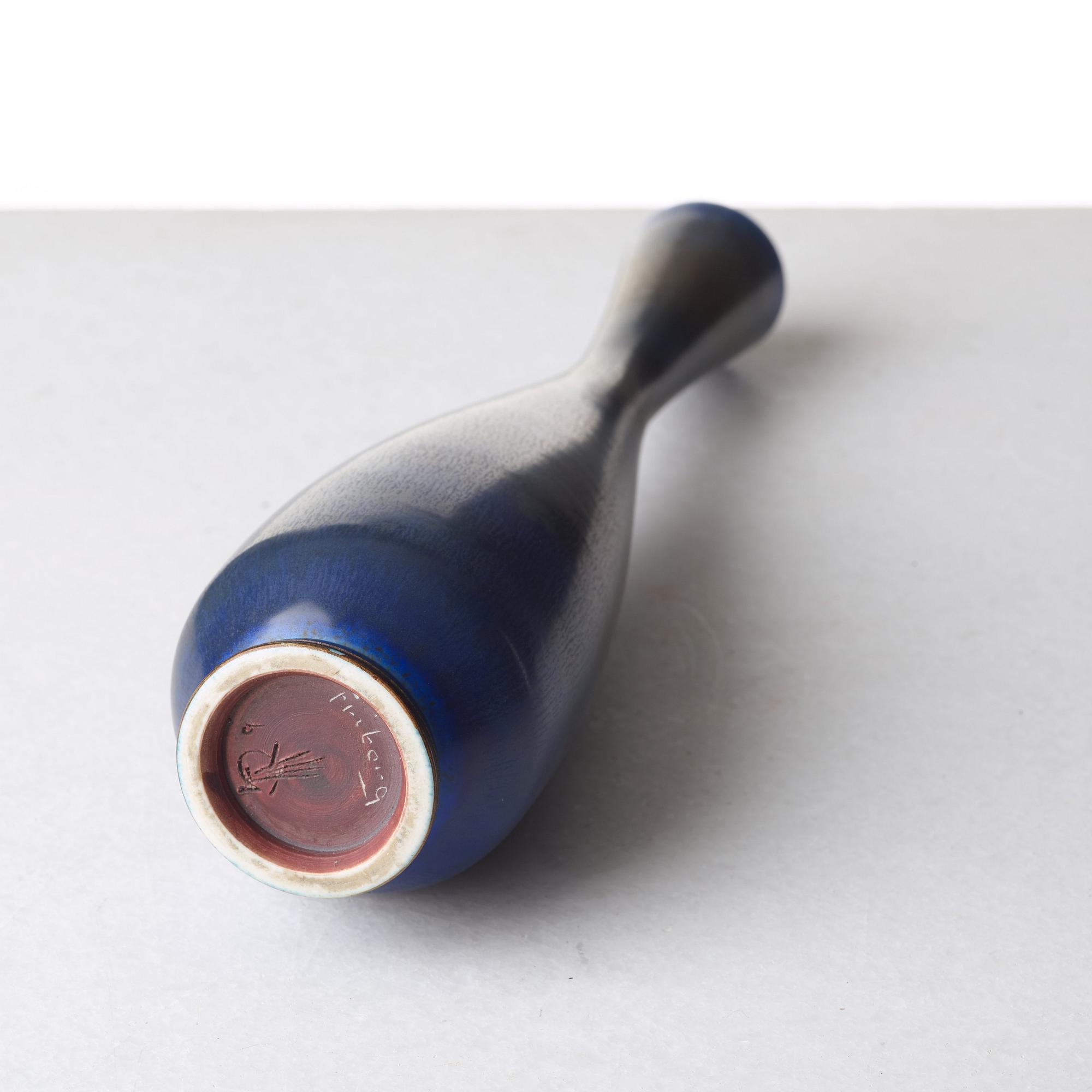 Berndt Friberg, a stoneware vase, Gustavsberg studio, Sweden 1960.