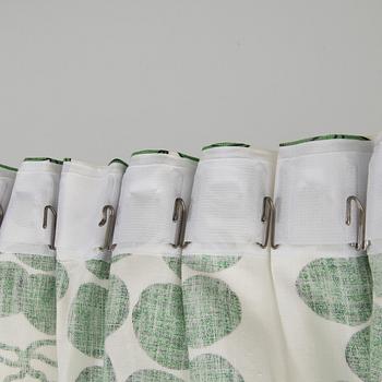 Josef Frank, A set of two linen curtains "Celotocaulis" design JOSEF FRANK for Firma Svenskt Tenn.