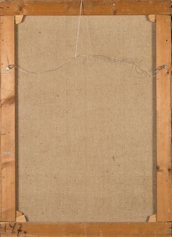 David Johannes Niemelä, olja på duk, signerad och daterad 1919.