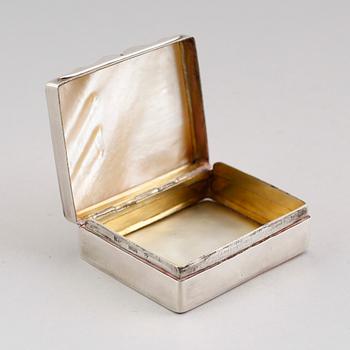 DOSA, silver, Carl Ahlstrand, Askersund 1790-1802 (1804).