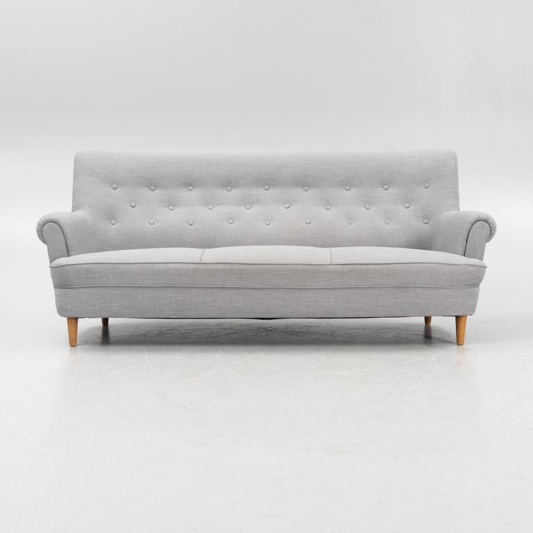 Carl Malmsten, soffa, "Hemmakväll". OH Sjögren 1900-talets slut.