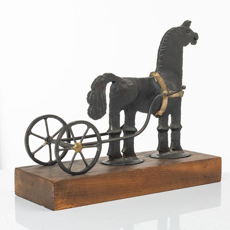 Bertil Vallien and Horst Graf, a sculpture, Boda Smide.