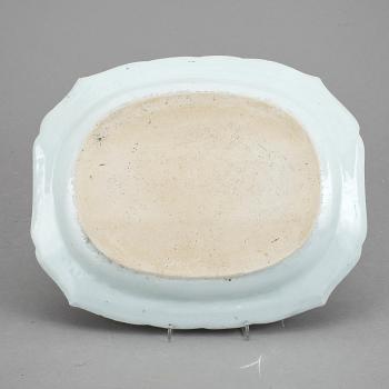 STEKFAT, porslin, Kina, 1700-/1800-tal.