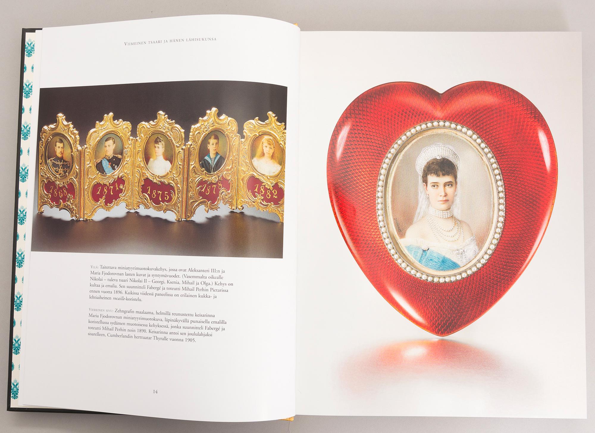 STEFANO PAPI, BOK, "Romanovien koruarteet" Kustannusosakeyhtiö Tammi Helsingfors 2010. Numrerat verk 1157/ 1950.