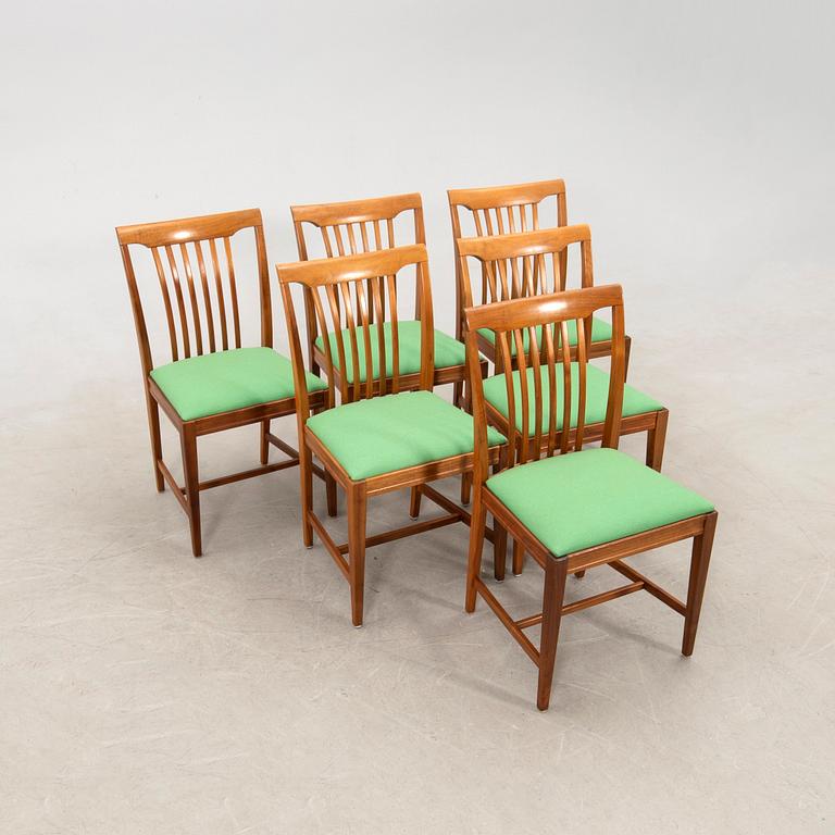 Svante Skogh, chairs 6 pcs "Vindö", Balders Snickeri Vaggeryd, second half of the 20th century.