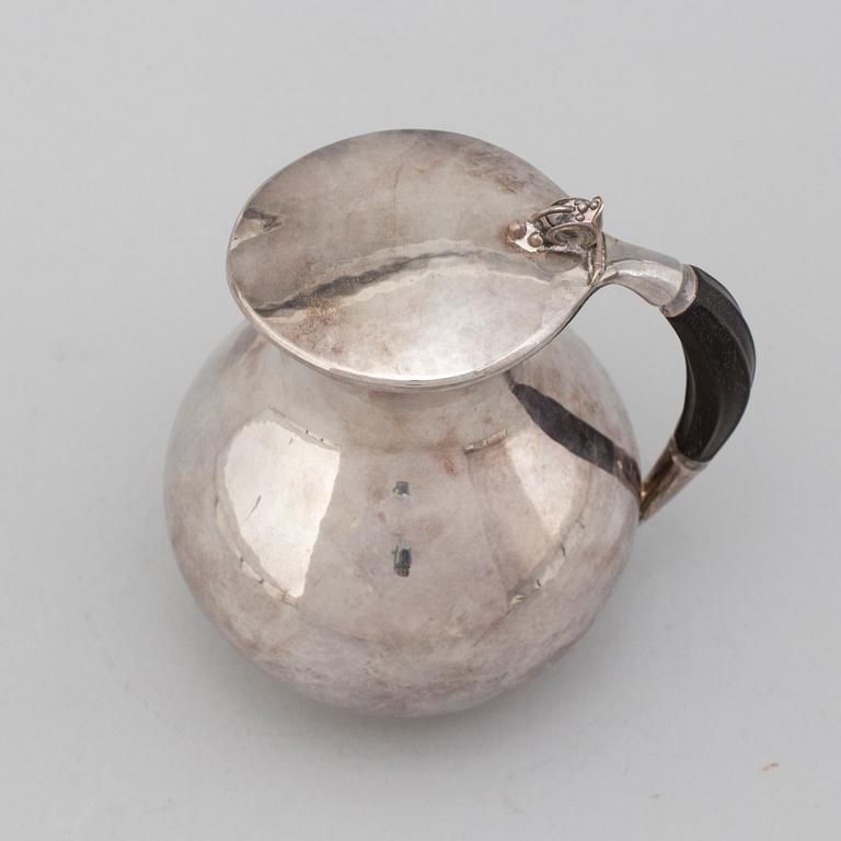 JOHAN ROHDE, A sterling silver pitcher, Georg Jensen, design no 385.