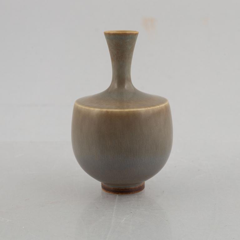 Berndt Friberg, vas, stengods, Gustavsbergs studio, 1957.