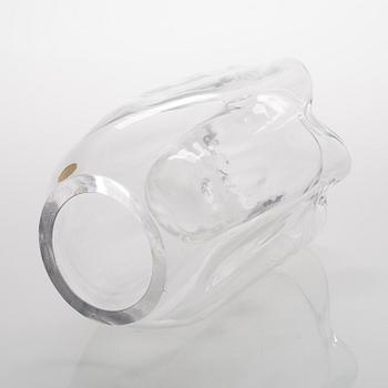 Erkkitapio Siiroinen, vas, "Pilvilinna" (Molnslott), signerad Erkki Siiroinen Riihimäen Lasi Oy.