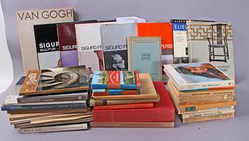 PARTI BÖCKER. I kartong. Arkitektur, konsthantverk, konstlitteratur mm.