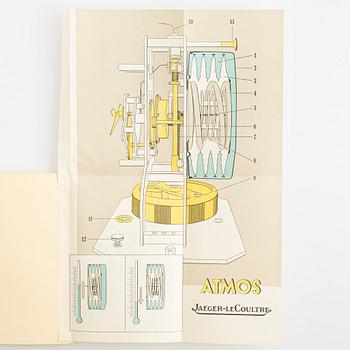 Jaeger-LeCoultre, Atmos, bordsur, 235 x 180 x 135 mm.
