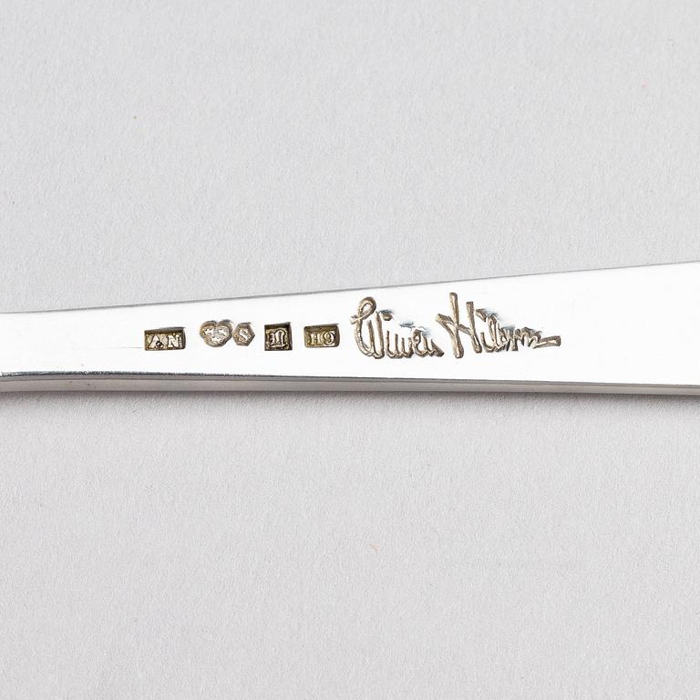 Wiwen Nilsson, bestickuppsättning, 60 delar, silver, Lund 1951-64.