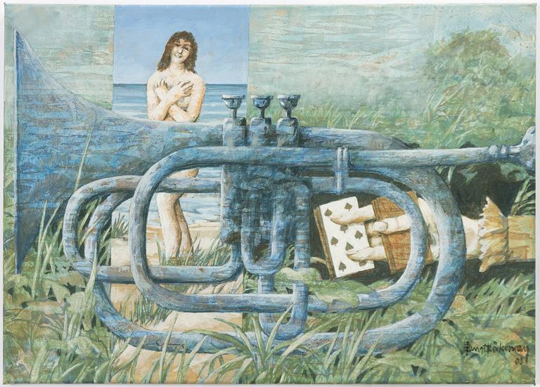 Bengt Böckman, "Kornett i gröngräset".