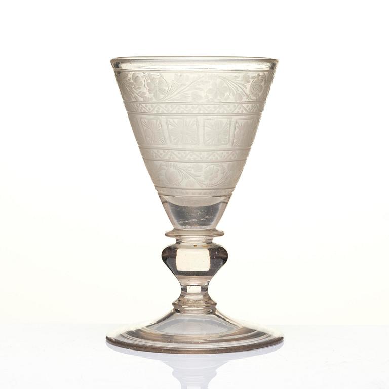Pokalglas, Tyskland, 1700-tal.