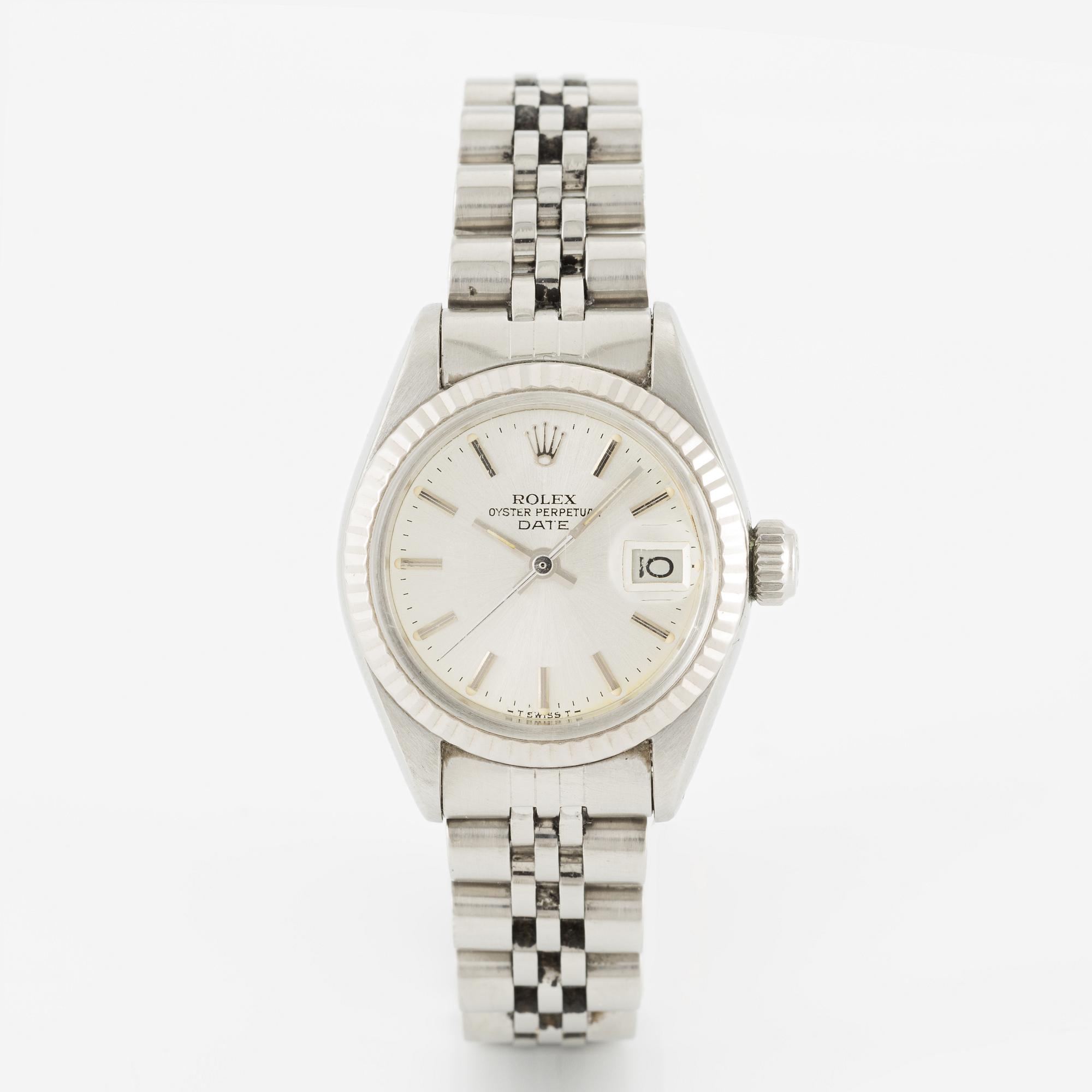 Rolex, Oyster Perpetual, Date, wristwatch, 26 mm,.