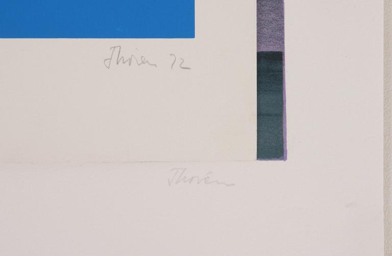 THORÉN GUNNAR, litografier, 2 st.