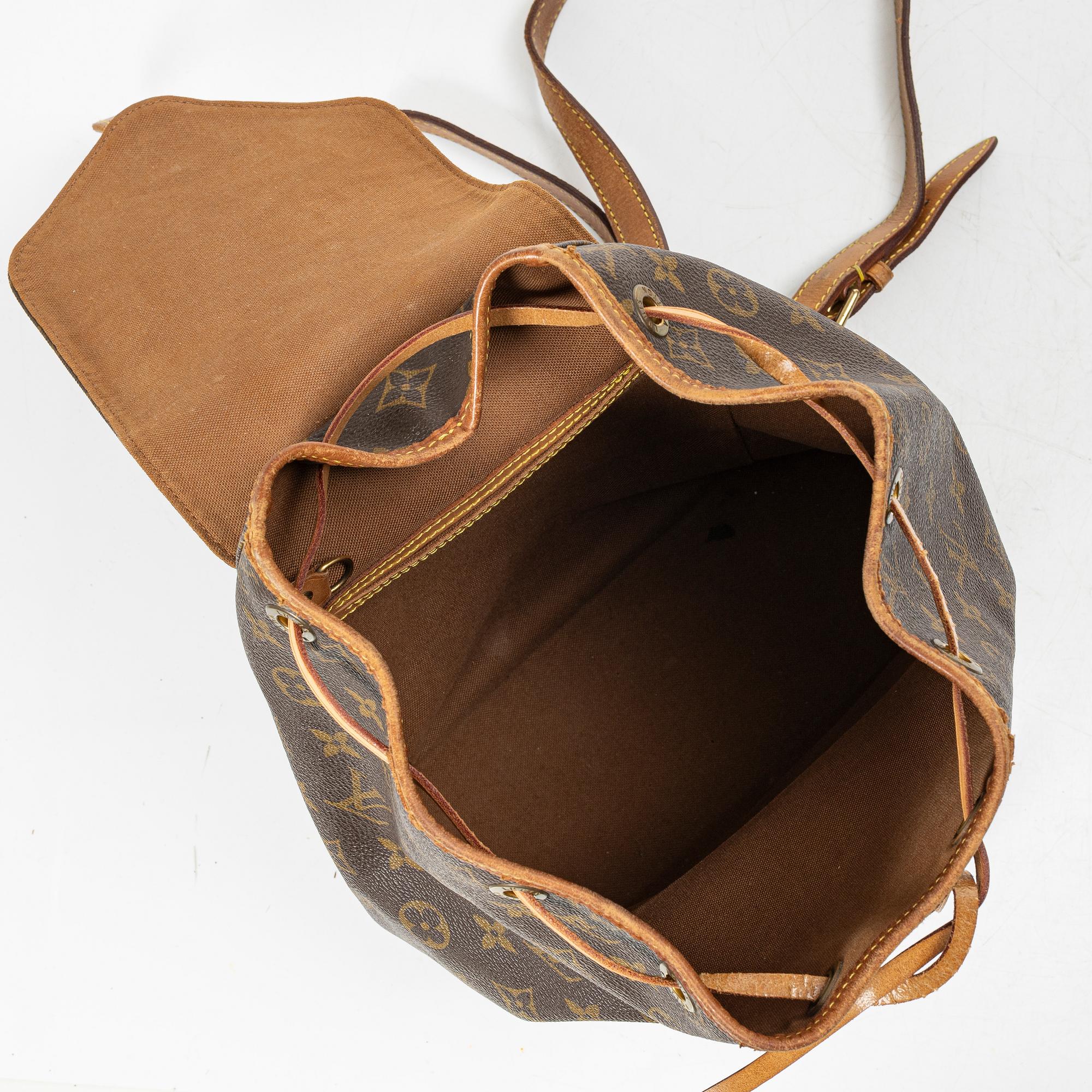 Louis Vuitton, Backpack, "Montsouris small", France, 1998.