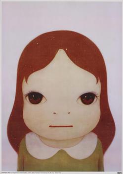 Yoshitomo Nara, "Cosmic Girls: Open Eyes & Closed Eyes" (2).