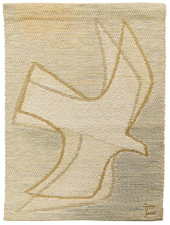 Dora Jung, a mid-20th century signed tapestry.