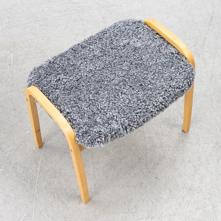 Yngve Ekström, armchair with footstool, 'Lamino', Swedese.