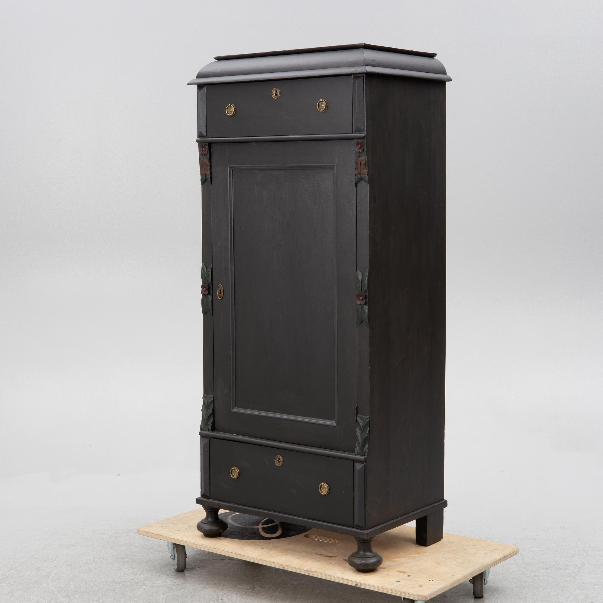 A cabinet, circa 1900.