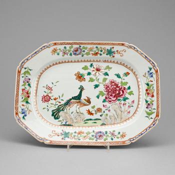 STEKFAT, kompaniporslin, Kina, Qianlong, 1736-95.