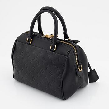 Louis Vuitton, a black Monogram Empreinte leather 'Speedy 25' handbag, 2016.