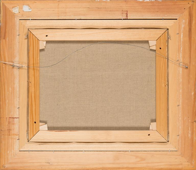 Juhani Palmu, olja på duk, signerad.