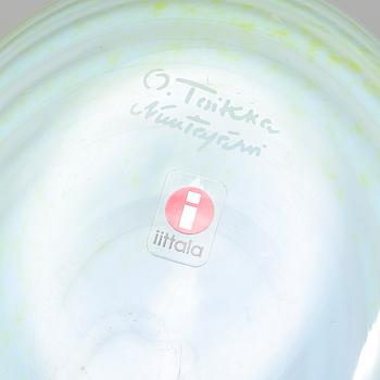 OIVA TOIKKA, lasilintu, Rainbow Bird (Sateenkaarilintu) 2007–, signeerattu O. Toikka Nuutajärvi.