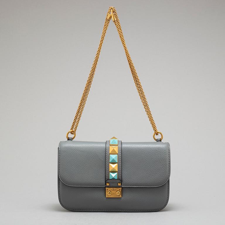 VALENTINO, a 'Rockstud' leather handbag.
