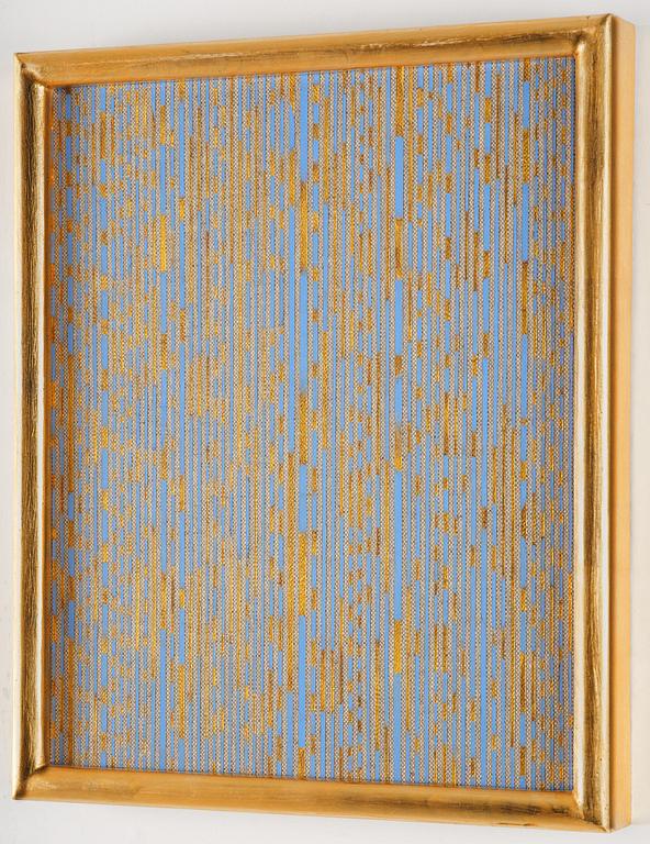 Elisabeth Frieberg, "Blue, Gold, Rain, Small".
