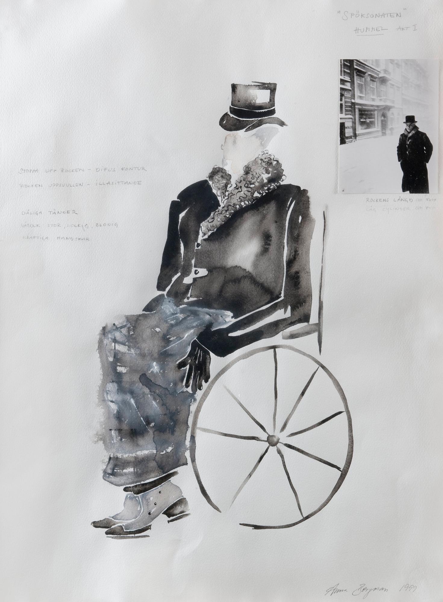 Anna Bergman, "Spöksonaten".