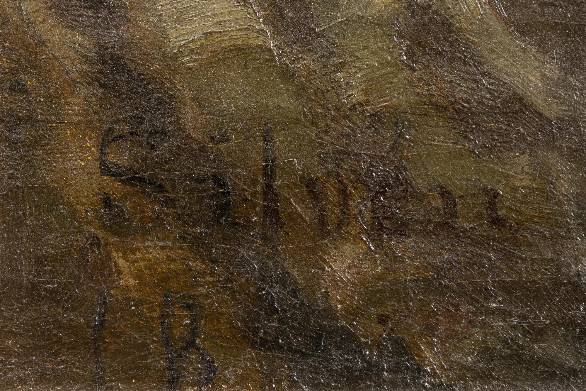 Unknown artist, Portrait in half-figure.