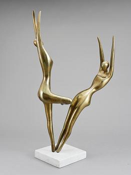 JAN NALIWAJKO, skulptur, brons, signerad och daterad 1984.