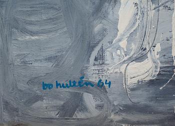 BO HULTÉN, olja på duk, signerad och daterad -64.