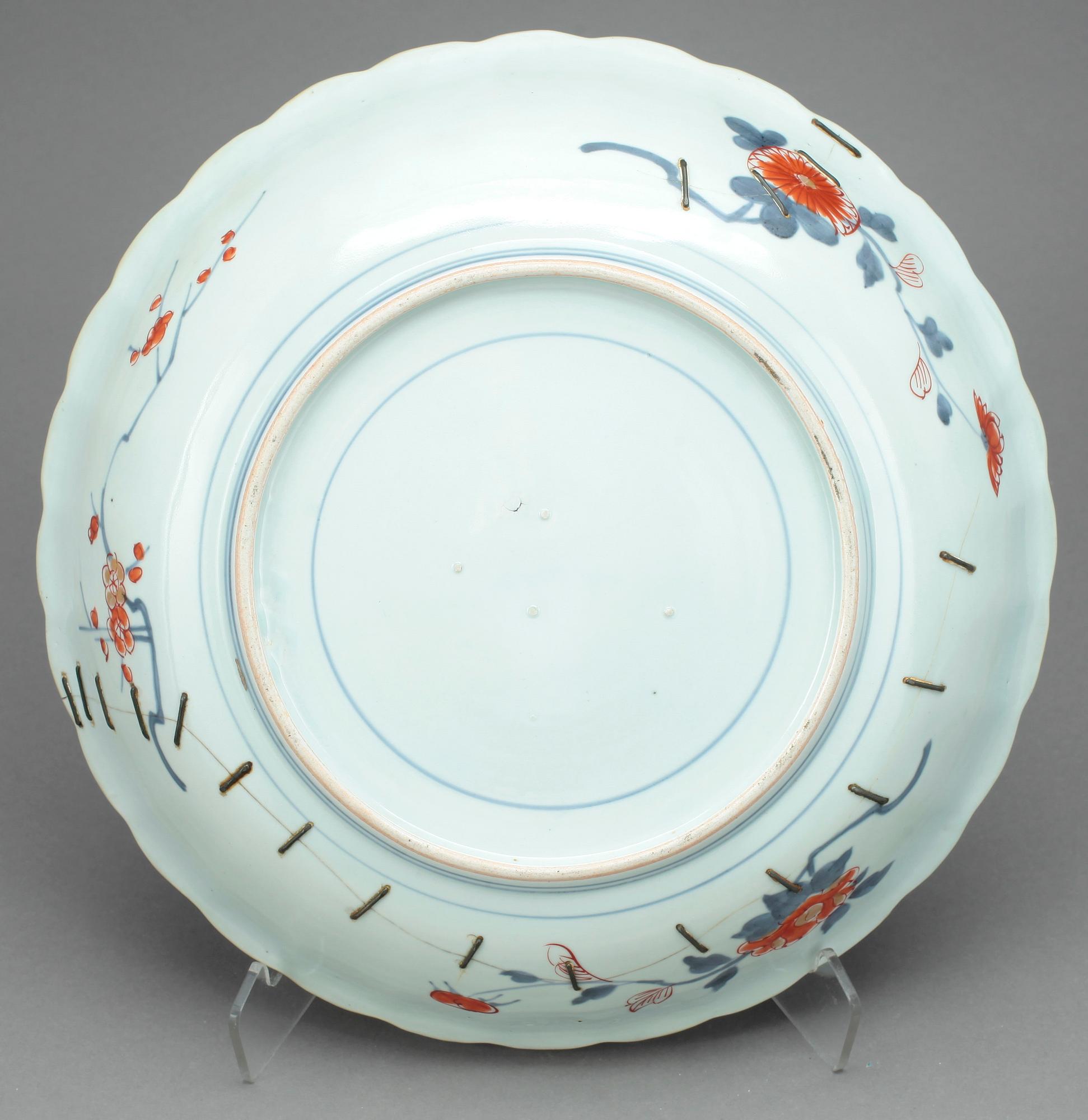 SKÅLFAT, porslin, Japan 1700-tal.