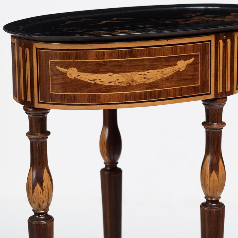 BORD, av Georg Haupt (mästare i Stockholm 1770-1784), ej signerat, Gustavianskt.