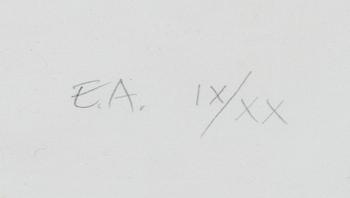 Yrjö Edelmann, "Floating paper objects".