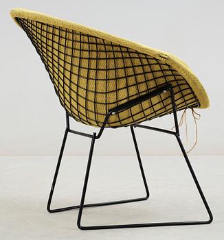 FÅTÖLJ, "Diamond chair", Harry Bertoia, modellen formgiven år 1952.