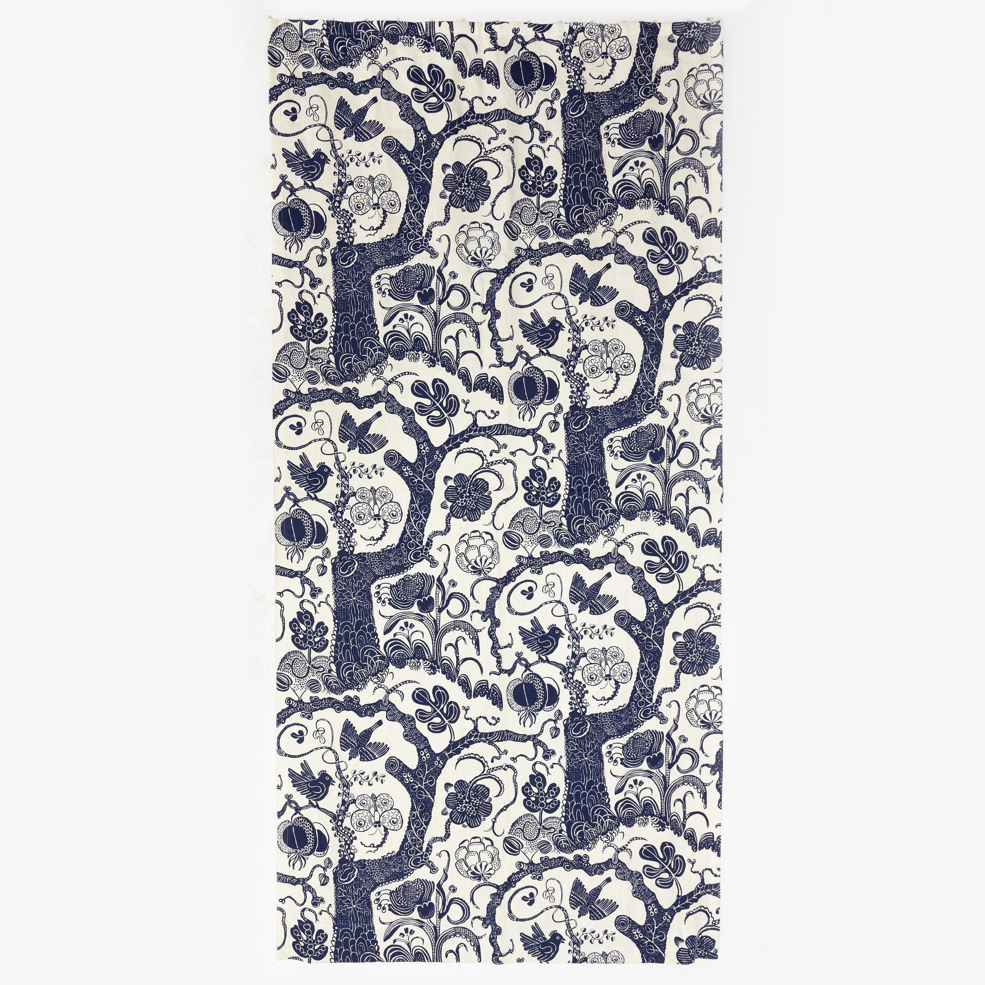 Josef Frank, gardin/draperi, "Djungel", Firma Svenskt Tenn.