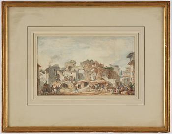 Louis Jean Desprez, ”L’amphithéâtre de Bénévent”.