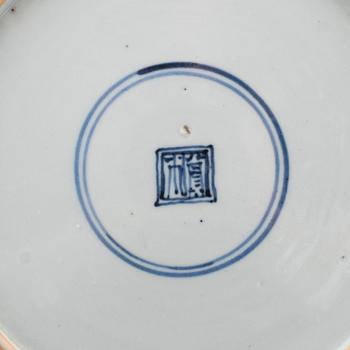 TALLRIKAR, 10 st, porslin, Kina, Qianlong 1736-1795.