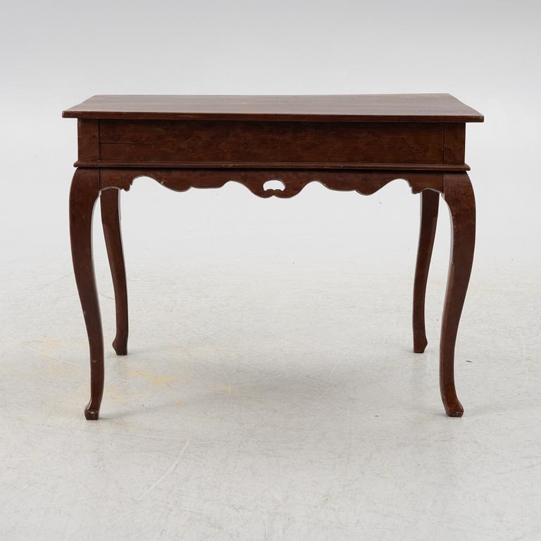 Bord, rokoko, troligen Norge, 1700-tal.