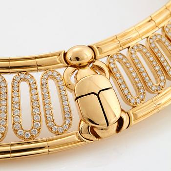 Cartier "Scarab" a necklace.