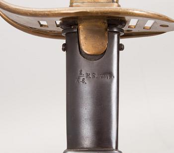 SABEL, m, 1867 för manskap kavallleri.
