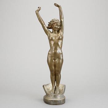 GUSTAF SANDBERG, skulptur, brons, signerad. Gjuteri: Erik Petterson Fud.