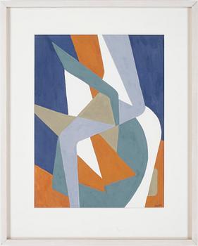 Gerd Nordenskjöld · GERD NORDENSKJÖLD, gouache, signerad.